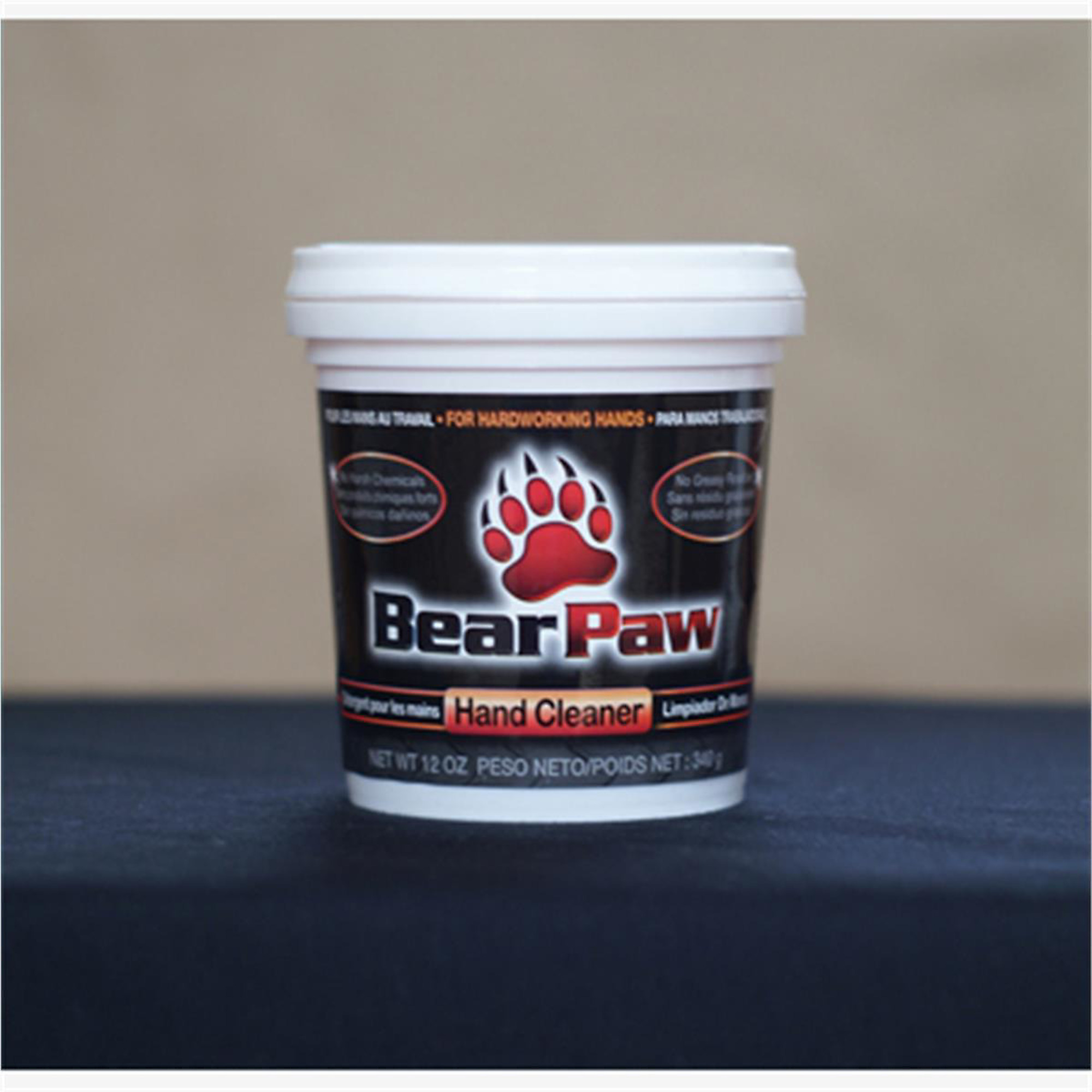 Bear Paw Hand Cleaner, 12 Oz., 6-Pack